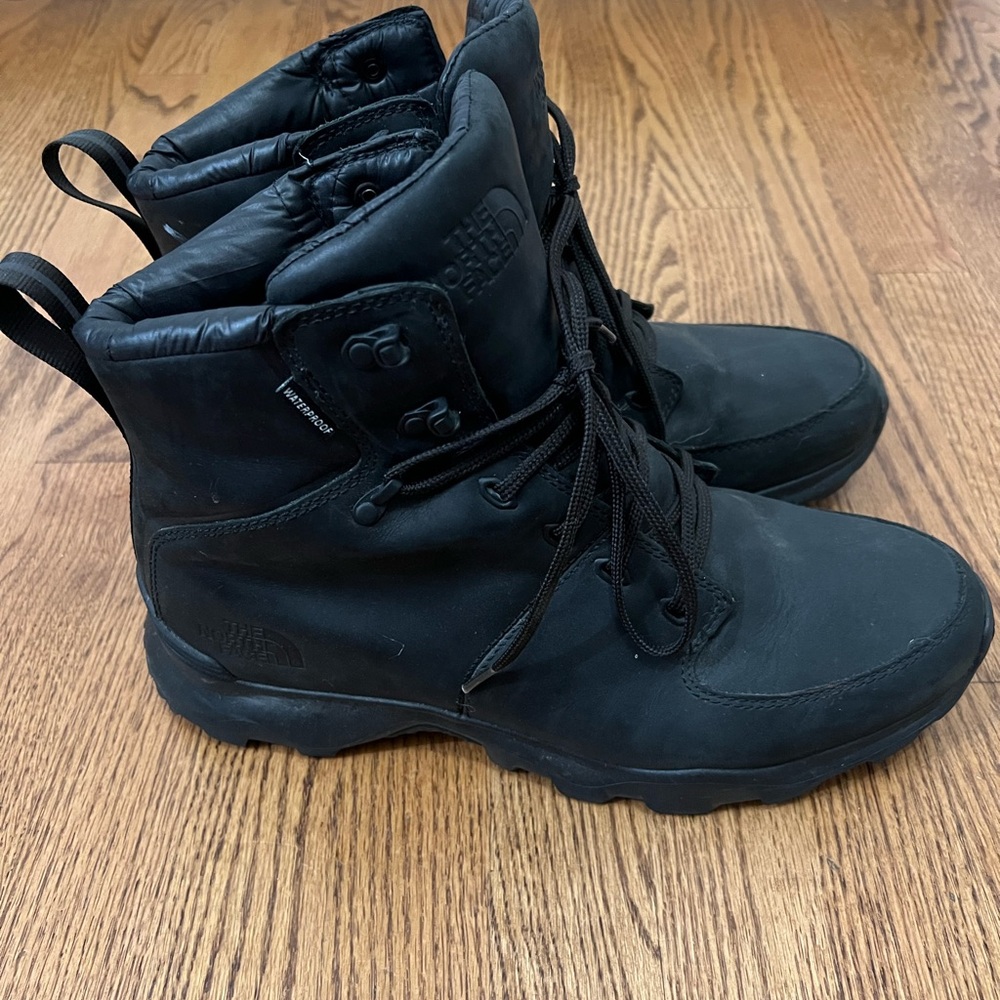 The North Face Black Insulated Waterproof Boots